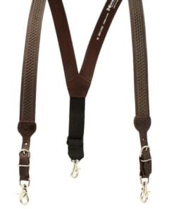 Nocona, Men's Leather Gallus Suspenders, N8512402