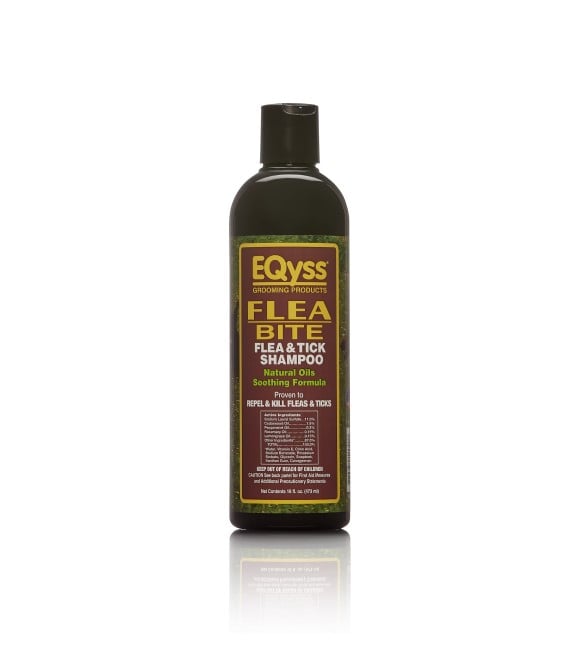 EQyss, Flea-Bite Natural Flea & Tick Pet Shampoo, 16 oz