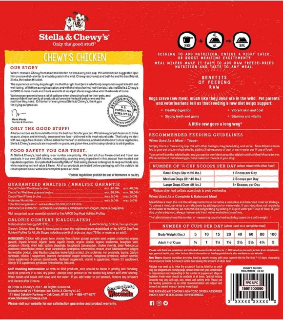 Stella & Chewy's, Chicken Meal Mixers Dog Food Wilco Farm Stores