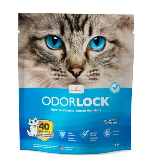 Intersand, OdorLock Unscented Ultra Premium MultiCat Litter Formula