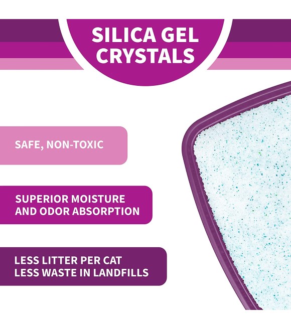 Ultra Pet, Litter Pearls Unscented Micro Crystals Cat Litter, 7 lb