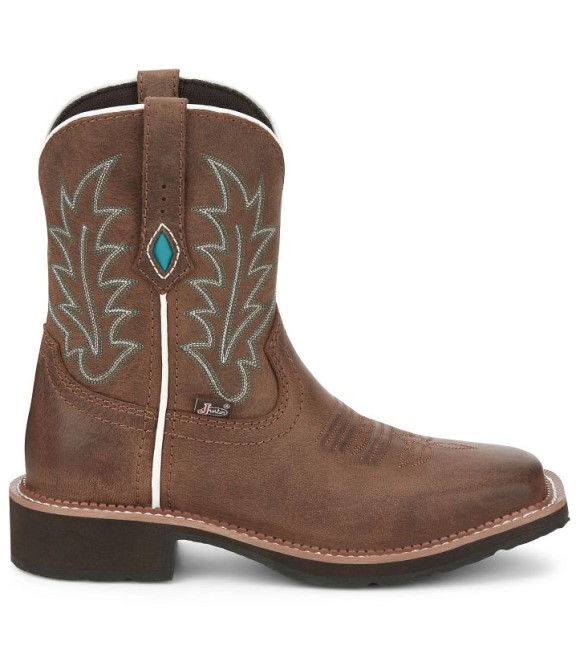 Justin, Ladies Ema 8" Western Boot, GY9539 Wilco Farm Stores