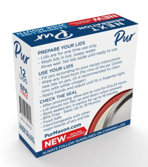 Pur, Wide Mouth Canning Lids, 12 pk Wilco Farm Stores