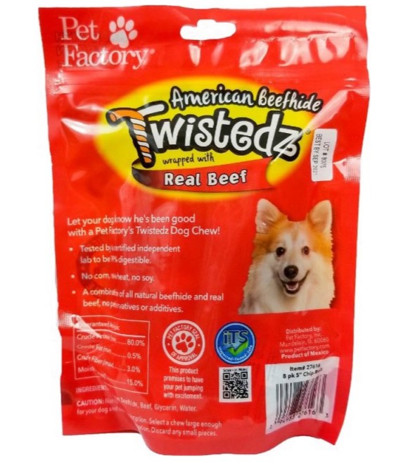 Pet Factory, Pressed Beef Hide Durabone Dog Treat - Wilco Farm Stores