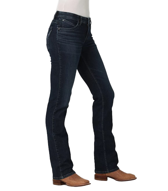 Rock & Roll Cowgirl Rival Low Rise Light Wash Bootcut Jeans, W6-8735 -  Wilco Farm Stores