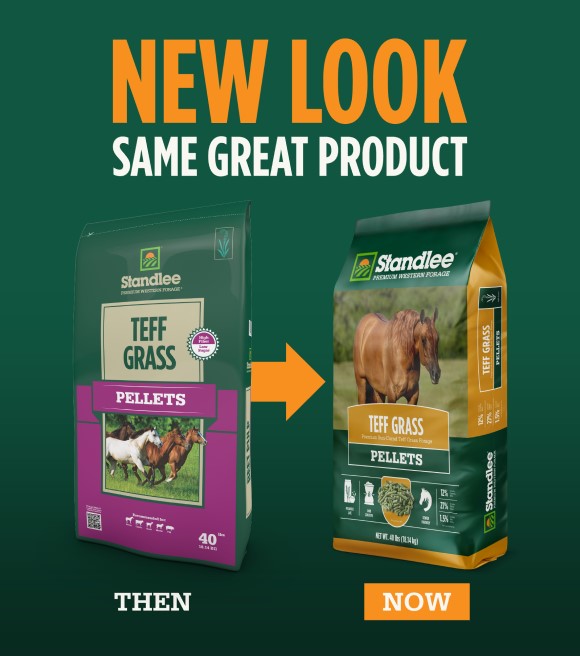 Standlee, Premium Teff Hay Pellets, 40 lb