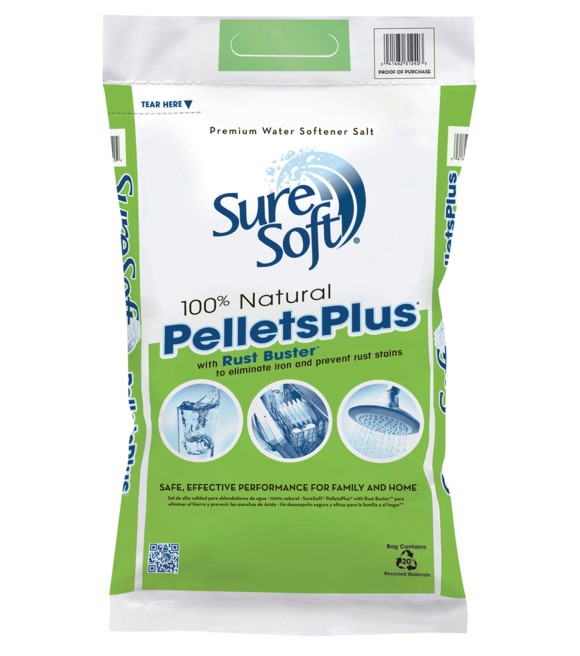 Water Softener Pellets with Rust Buster, 40 lb