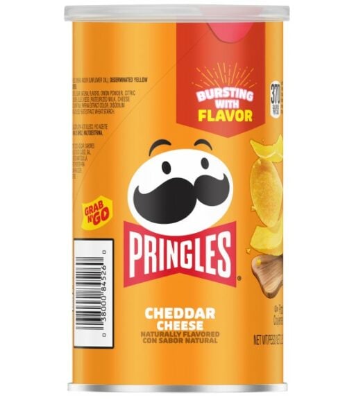 Pringles, Grab N' Go Large Cheddar Cheese Crips, 2.5 oz - Wilco Farm Stores