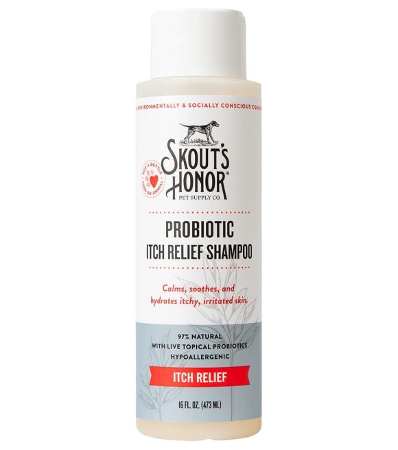 Skout's Honor, Probiotic Itch Relief Pet Shampoo, 16 oz