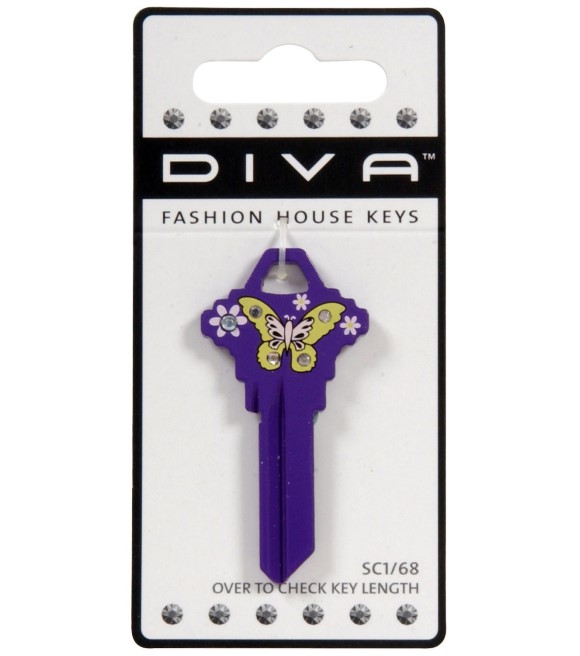 Hillman Diva Blank Butterfly Key Schlage Sc168 Wilco Farm Stores