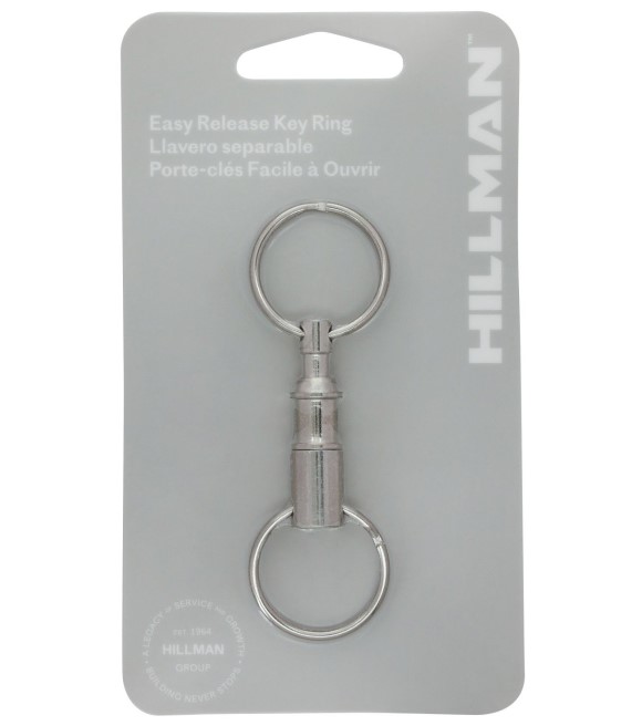 Hillman Metal Split Key Ring at