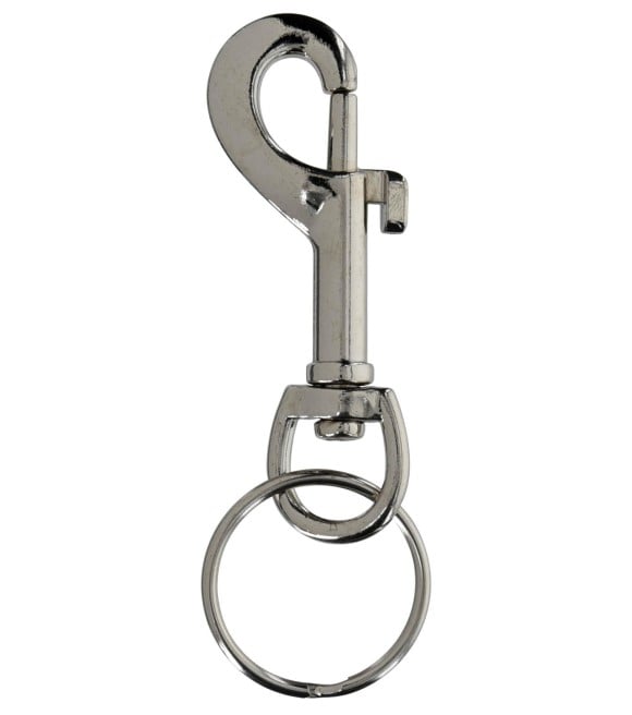 Hillman Metal Snap-Hook Key Ring at