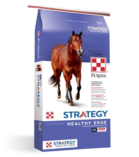Purina, Strategy Healthy Edge Horse Feed, 50 lb