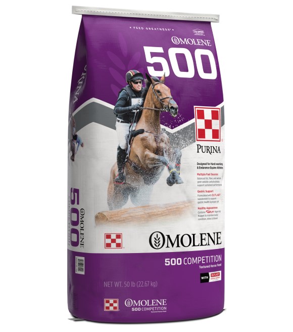 Purina, Omolene 500 Competition Horse Feed, 50 lb