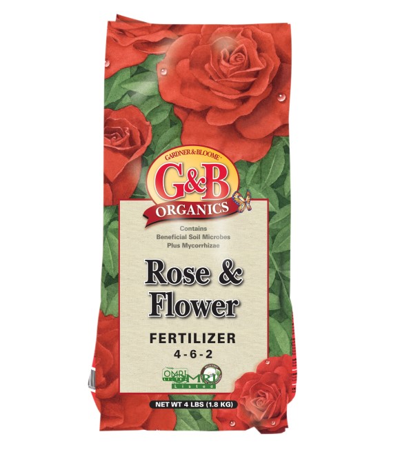 G&B Organics, 4-6-2 Rose & Flower Fertilizer