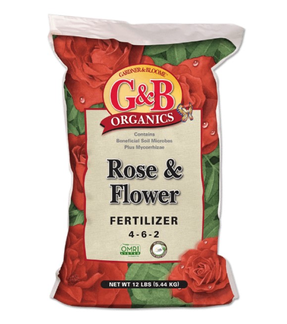 G&B Organics, 4-6-2 Rose & Flower Fertilizer