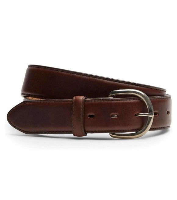 Justin, Men's Dark Brown Classic Western Belt - Wilco Farm Stores