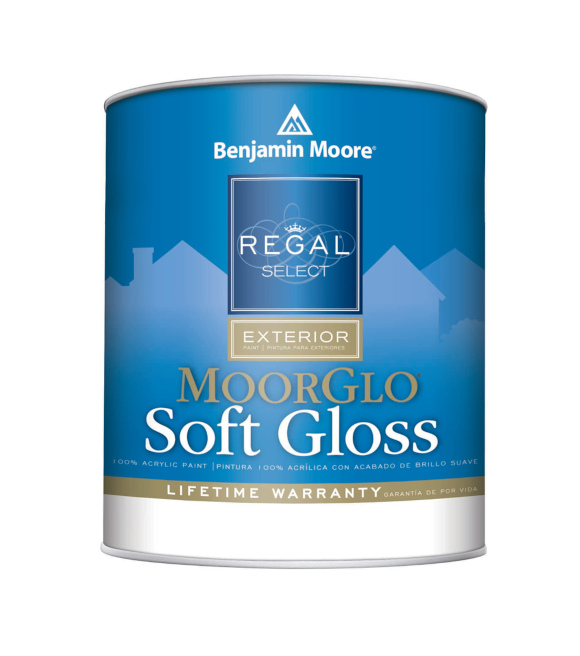 Benjamin Moore Regal Select Exterior High-build, Soft Gloss Finish 