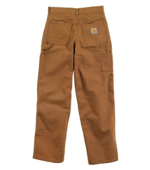 Carhartt, Boy's Carhartt Brown Canvas Dungaree Jean, CK8311 D15 - Wilco ...