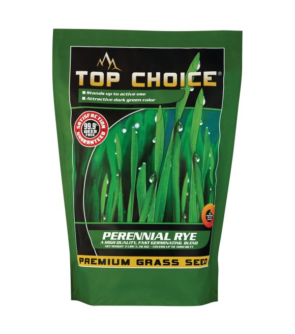 Top Choice, Perennial Rye Grass Premium Seed, 10 lb