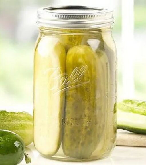 Ball 1 Qt Wide-Mouth Canning Jars with Rings and Lids