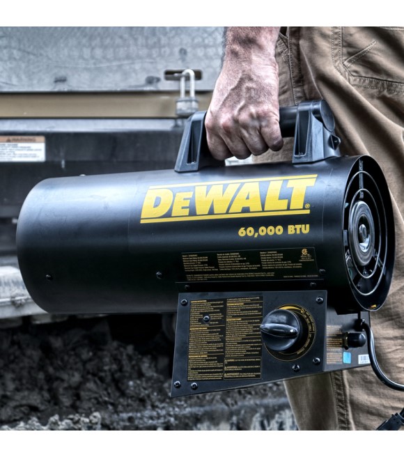 DeWalt, 60000 BTU Forced Air Propane Portable Heater, 1500 sq ft - Wilco  Farm Stores