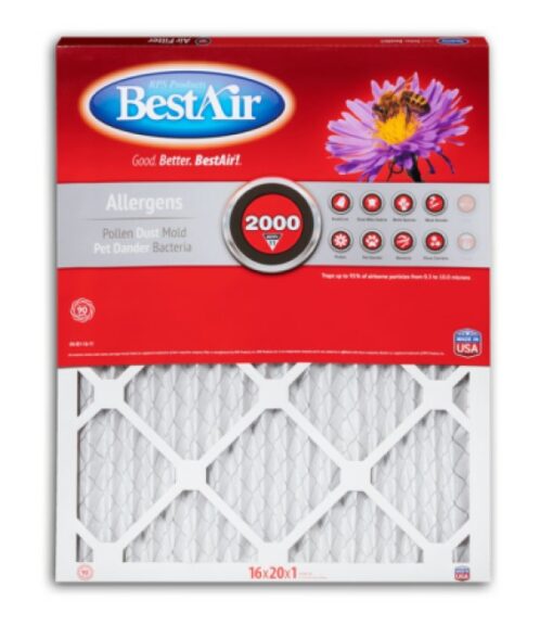 Best Air, Pleated Filter MERV 11, 16" x 20" x 1" Wilco Farm Stores