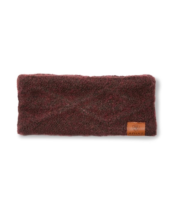Ariat, Ladies Raisin Heather Entwine Headband, 10047217 Wilco Farm Stores