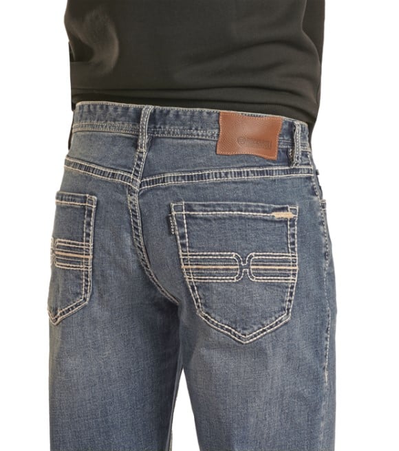 Tapered on sale bootcut jeans