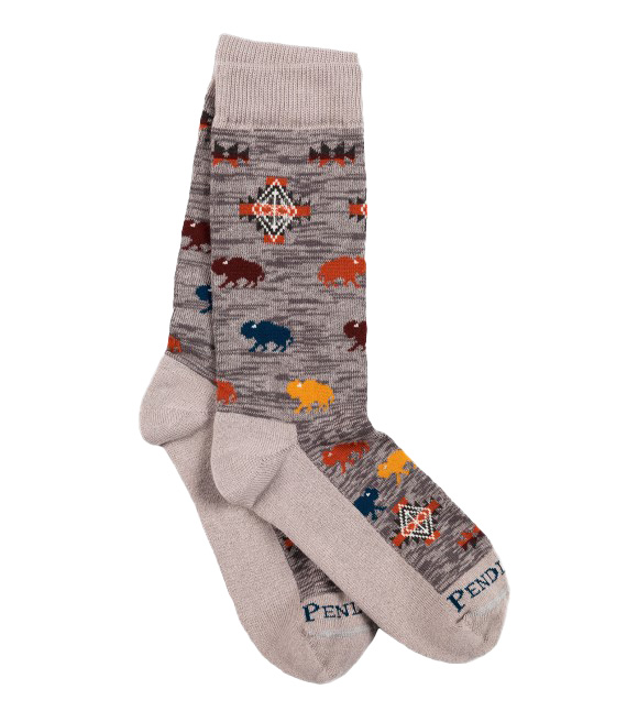Pendleton, Unisex Prairie Rush Hour Crew Socks Wilco Farm Stores