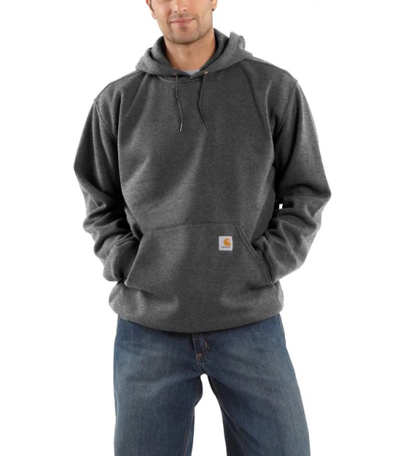 Carhartt, Men's Carbon Heather Loose Fit Midweight Hoodie - Wilco Farm ...