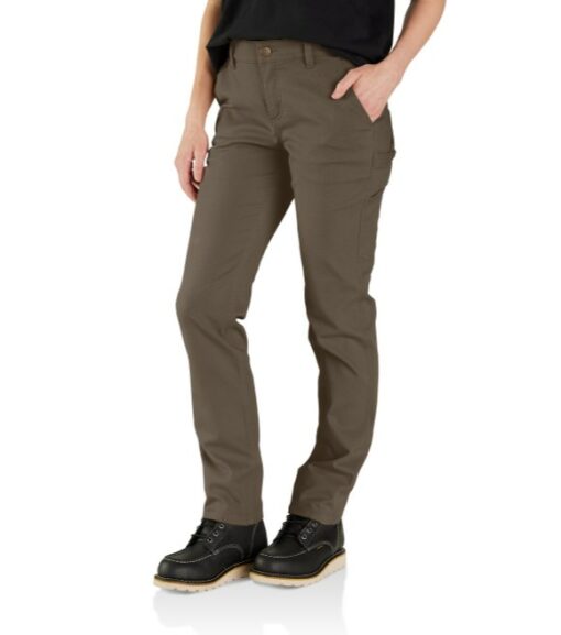 Carhartt Women's Original Fit Crawford Double Front Pant, Dark Brown, 6  Short : : Clothing, Shoes & Accessories