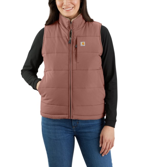 Carhartt, Ladies Nutmeg Montana Reversible Relaxed Fit Insulated Vest ...
