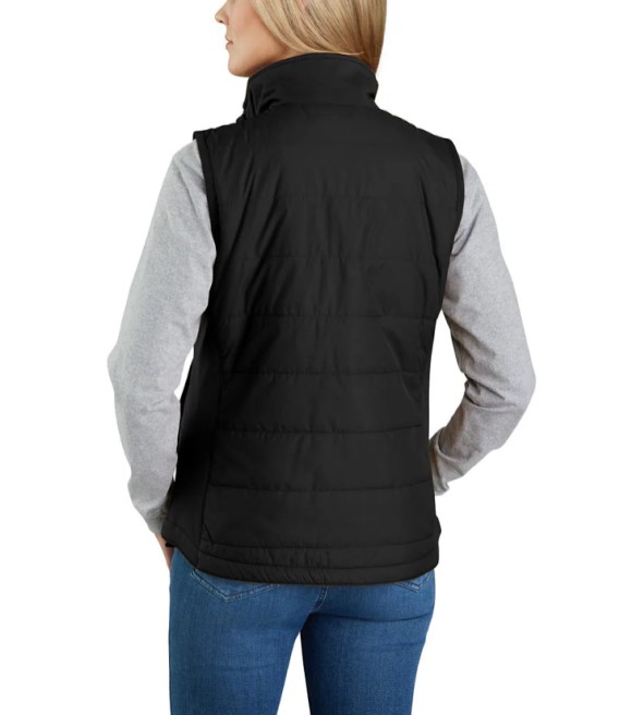 Carhartt Rain Defender Nylon Insulated popular Mock-Neck Vest SIZE 2xl Women's nBlack