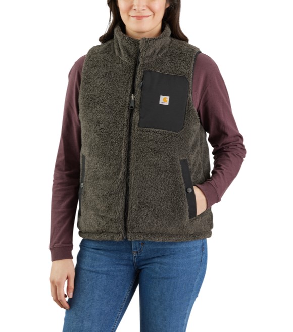 Carhartt, Ladies Black Montana Reversible Relaxed Fit Insulated Vest ...