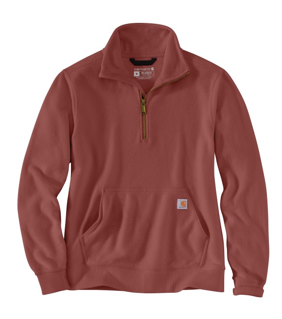 Carhartt Ladies Sable Relaxed Fit Midweight Quarter Zip Sweatshirt Wilco Farm Stores