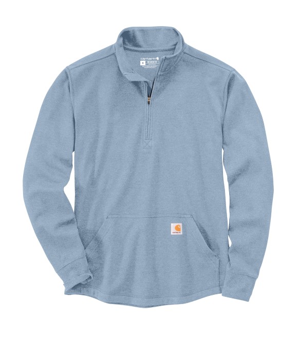 Carhartt, Men's Neptune Relaxed Fit Heavyweight Long Sleeve 1/2 Zip ...