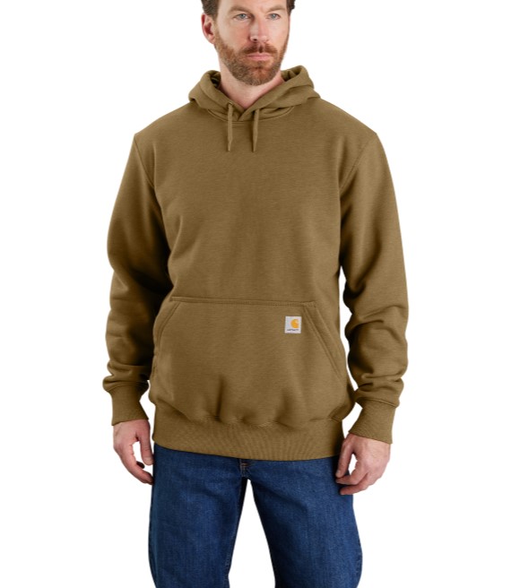 Carhartt Rain Defender Loose Fit Fleece Lined Logo Graphic Sweatshirt