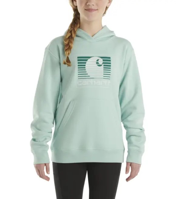 Carhartt Girl s Mint Long Sleeve Graphic Sweatshirt Wilco Farm