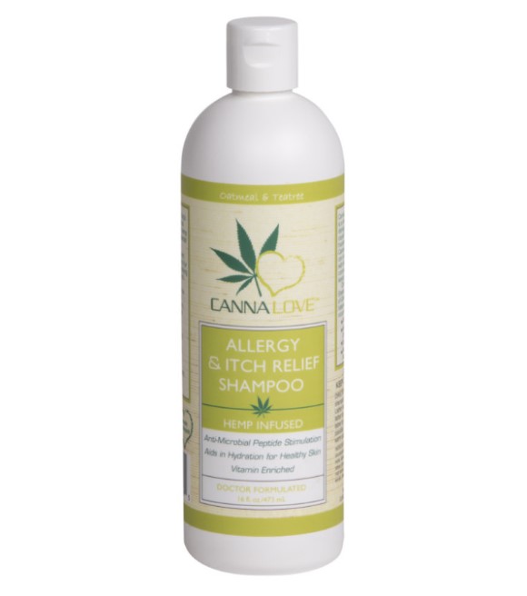 CannaLove, Allergy & Itch Relief Dog Shampoo, 16 oz Wilco Farm Stores