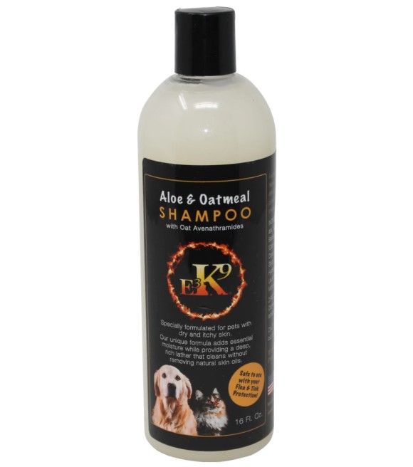 E3 K9, Aloe & Oatmeal Pet Shampoo, 16 oz Wilco Farm Stores