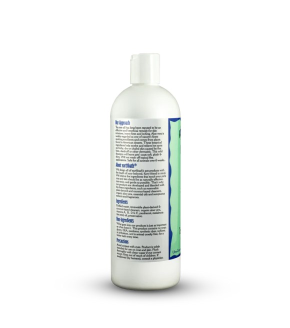 Earthbath, Tea Tree Oil & Aloe Vera Hot Spot Relief Pet Shampoo, 16 oz