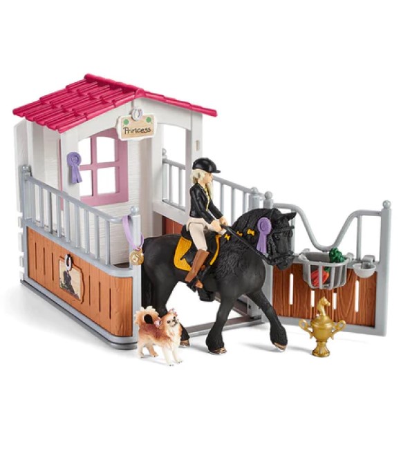 Schleich, Horse Box with Horse Club Tori & Princess Toy - Wilco Farm Stores