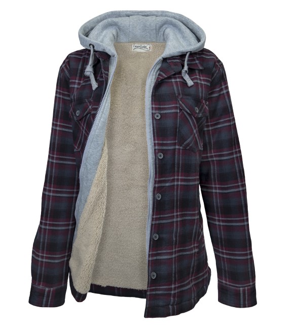 Canyon Guide Outfitters, Ladies Ruby Caroline Sherpa Lined Flannel with ...