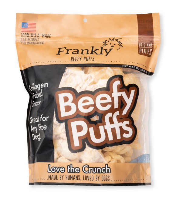 Frankly, Original Beefy Puffs Dog Treats, 5 oz - Wilco Farm Stores