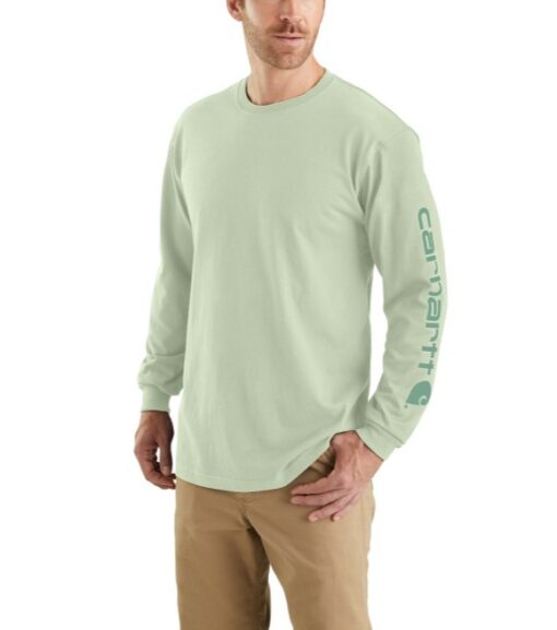 Carhartt, Men\'s Graphic Farm Wilco K231 T-Shirt, Stores - Long-Sleeve Logo