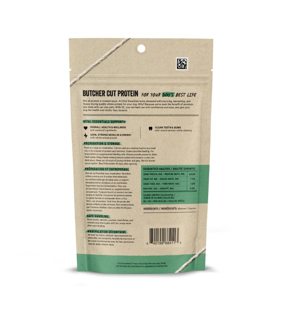 Vital Essentials, FreezeDried Raw Minnows Dog Treats, 1 oz Wilco