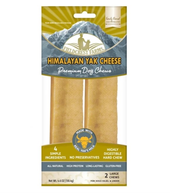 Fieldcrest Farms, Large Himalayan Yak Cheese Dog Chew, 2 pk - Wilco ...