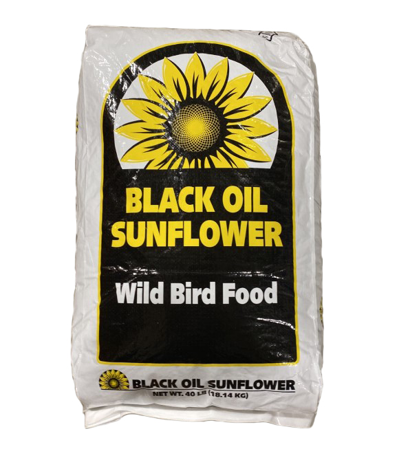 Nature's Nuts, Black Oil Sunflower Seeds, 40 lb