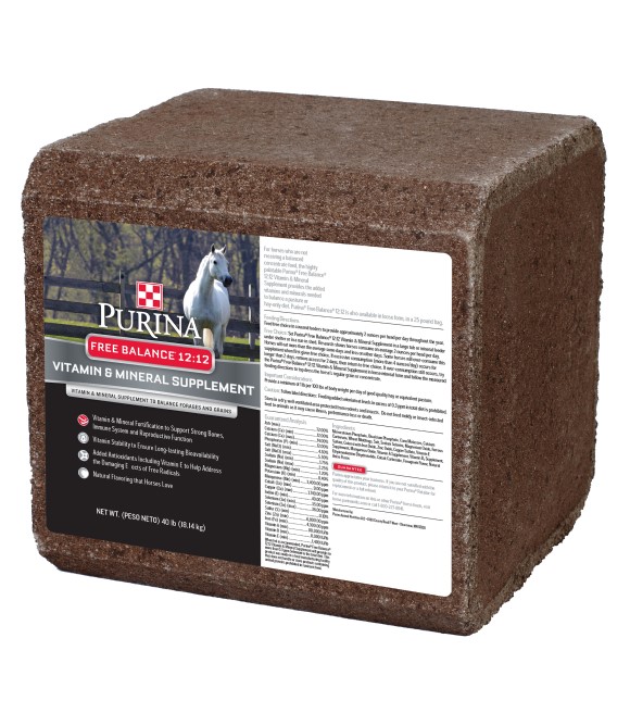 Purina, Free Balance 1212 Horse Mineral Block Wilco Farm Stores